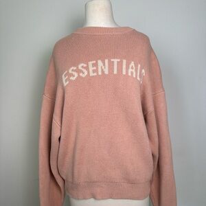 Essentials Pink Sweater